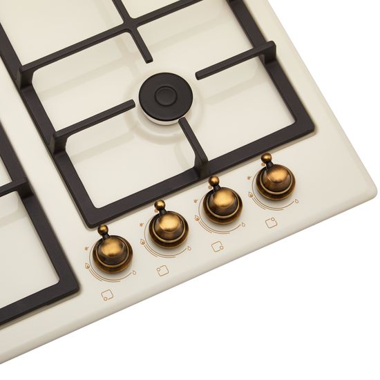 Газовая варочная поверхность ELEYUS SILVA 60 BG+RB CF зображення 5