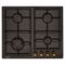 Газовая варочная поверхность ELEYUS SILVA 60 BL+RB CF