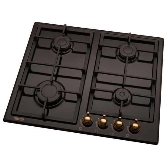 Газова варильна поверхня ELEYUS SILVA 60 BL+RB CF зображення 4