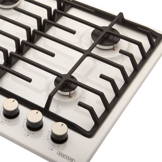 Газовая варочная поверхность ELEYUS BERTA 60 WH CF