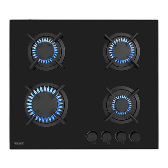Газова варильна поверхня ELEYUS H0GBHG 60 BL CF
