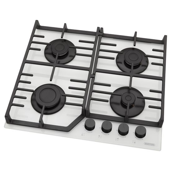 Газовая варочная поверхность ELEYUS IMPREZA 60 WH CF зображення 4