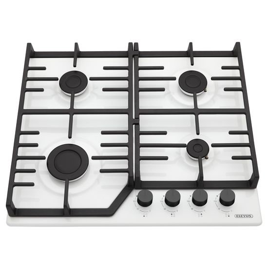 Газовая варочная поверхность ELEYUS MAGENTA 60 WH CF зображення 2
