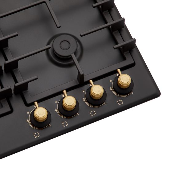 Газова варильна поверхня ELEYUS SONATA 60 BL+RB CTF зображення 5