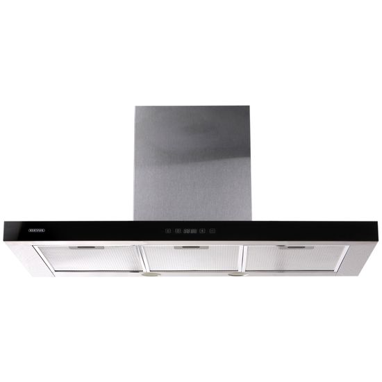 Вытяжка кухонная ELEYUS Stels 1200 LED SMD 90 IS+BL
