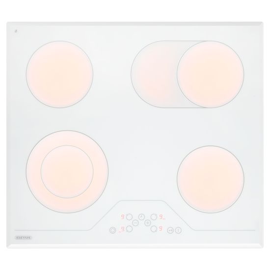 Скло-керамічна варильна поверхня ELEYUS OLIVIA 60 WH V