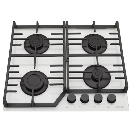 Газовая варочная поверхность ELEYUS IMPREZA 60 WH CF зображення 2
