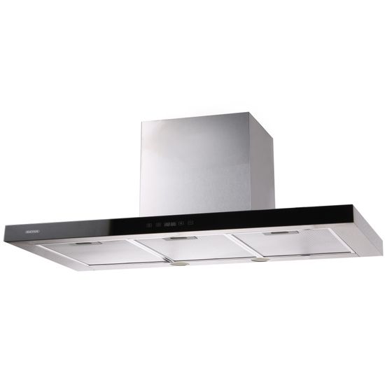 Вытяжка кухонная ELEYUS Stels 1200 LED SMD 90 IS+BL