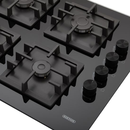 Газовая варочная поверхность ELEYUS IRMA 60 BL CWF зображення 5