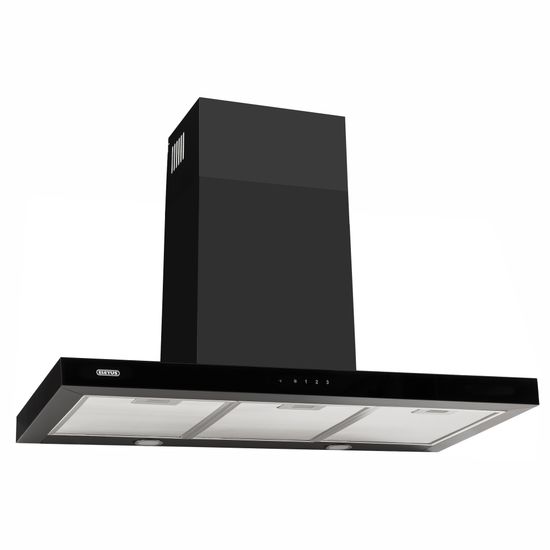 Витяжка кухонна ELEYUS ONIX 1200 LED 90 BL