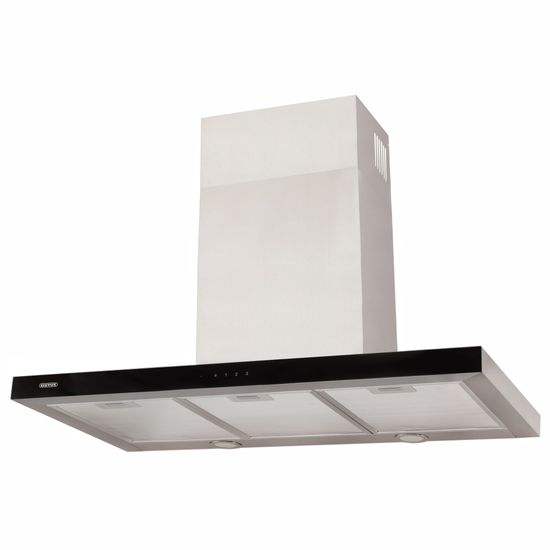 Витяжка кухонна ELEYUS ONIX 1200 LED 90 IS+BL