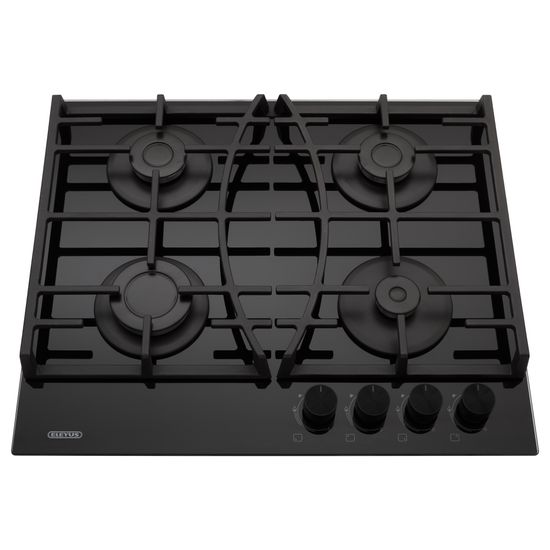 Газовая варочная поверхность ELEYUS LIRA 60 BL CF зображення 2